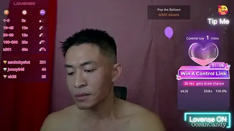 OceanCandy — Stripchat recorded stream screenshot (13 Feb 2026)