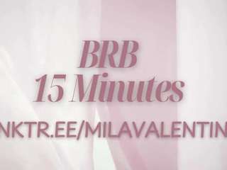 milavalentina — Camsoda recorded stream screenshot (14 Feb 2026)