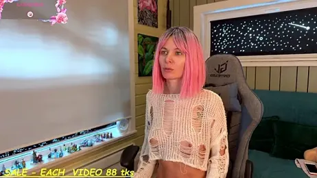 SandyChris — Stripchat recorded stream screenshot (14 Feb 2026)