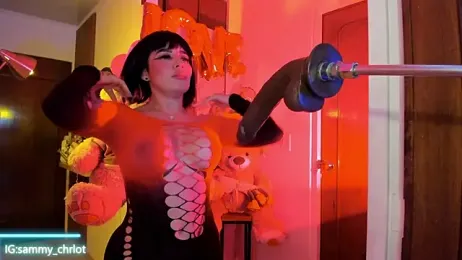 Sammy_charlot — Stripchat recorded stream screenshot (14 Feb 2026)