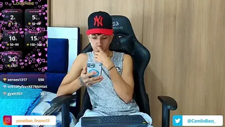 _CamiloBass — Stripchat recorded stream screenshot (14 Feb 2026)