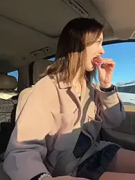 DollyTall — Stripchat recorded stream screenshot (15 Feb 2026)