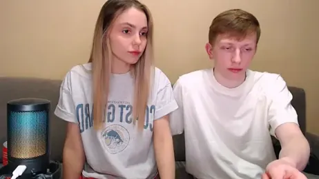 juliaanddima — Stripchat recorded stream screenshot (15 Feb 2026)