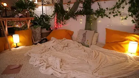 ScarletBlaze — Stripchat recorded stream screenshot (15 Feb 2026)