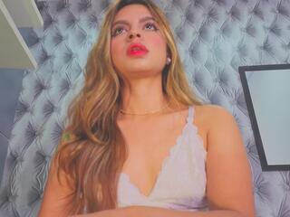 Gabie Taylor — Flirt4free recorded stream screenshot (16 Feb 2026)