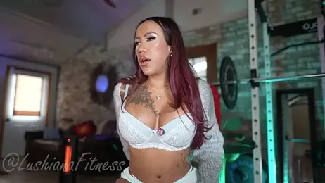 LushianaFitness — Stripchat recorded stream screenshot (16 Feb 2026)