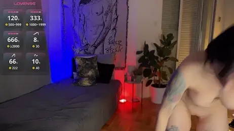 inked-vvitch — Stripchat recorded stream screenshot (16 Feb 2026)