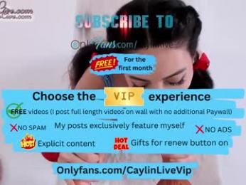 caylin — Chaturbate recorded stream screenshot (16 Feb 2026)