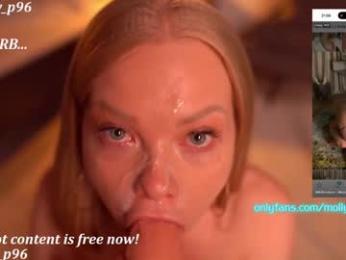 molly_p — Chaturbate recorded stream screenshot (18 Feb 2026)