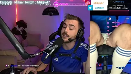 Mikev — Stripchat recorded stream screenshot (19 Feb 2026)