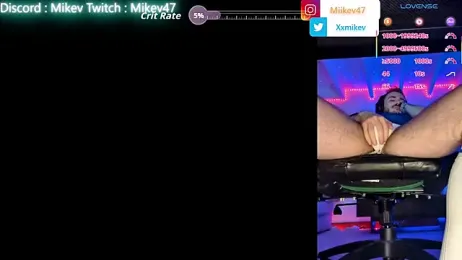 Mikev — Stripchat recorded stream screenshot (19 Feb 2026)