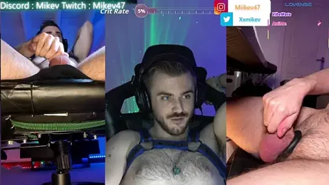 Mikev — Stripchat recorded stream screenshot (19 Feb 2026)