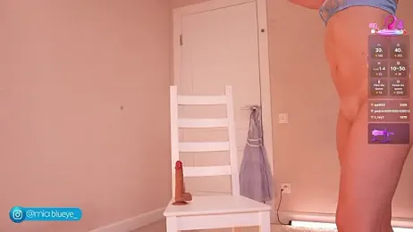 Miablueye — Stripchat recorded stream screenshot (21 Feb 2026)