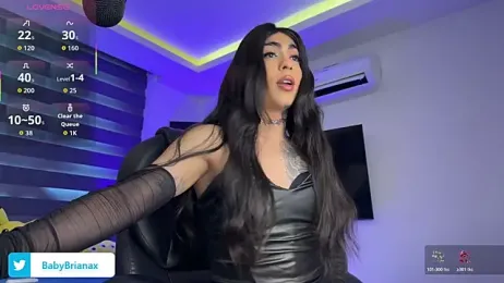 babybriexxx — Stripchat recorded stream screenshot (21 Feb 2026)