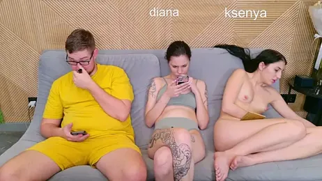 Ksenny — Stripchat recorded stream screenshot (22 Feb 2026)