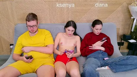 Ksenny — Stripchat recorded stream screenshot (22 Feb 2026)