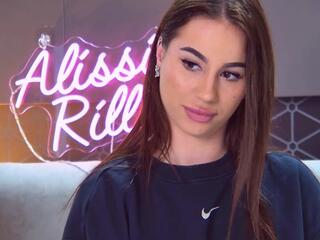 Alissia Rilley — Flirt4free recorded stream screenshot (22 Feb 2026)