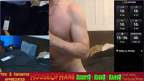 HouseOfHans — Stripchat recorded stream screenshot (25 Feb 2026)
