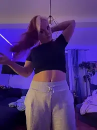 AnjaAmelia — Stripchat recorded stream screenshot (26 Feb 2026)