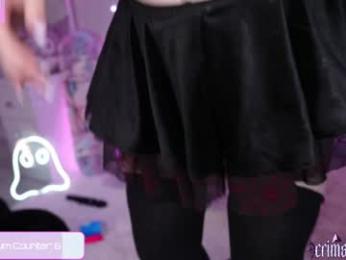 crimsonkitten — Chaturbate recorded stream screenshot (28 Feb 2026)