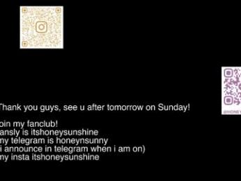 honey_sunshine — Chaturbate recorded stream image, 06.03.2026 10:20