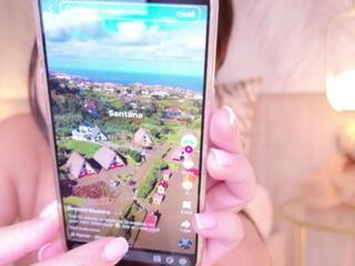 Eva Sin — Flirt4free recorded stream screenshot (07 Mar 2026)