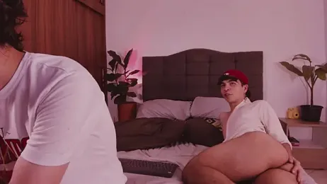 2gays_1Str8 — Stripchat recorded stream image, 14.03.2026 01:30