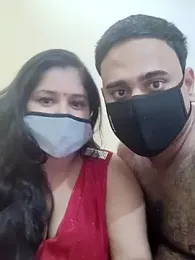 IND_COUPLE1 — Stripchat recorded stream image, 16.03.2026 08:30