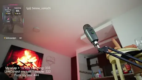 BitchySalome — Stripchat recorded stream screenshot (23 Mar 2026)