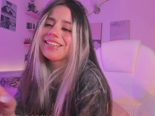 andromeedaa — Camsoda recorded stream screenshot (26 Mar 2026)