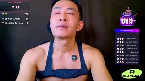 OceanCandy — Stripchat recorded stream screenshot (27 Mar 2026)