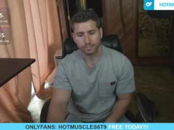hotmuscles6t9 — Chaturbate recorded stream screenshot (16 Apr 2026)