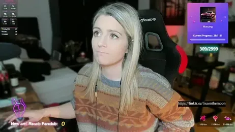 Lisaonthemoon — Stripchat recorded stream image, 11.03.2025 19:30