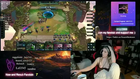 Lisaonthemoon — Stripchat recorded stream image, 11.03.2025 19:30