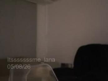 itsssssssme_lana — Chaturbate recorded stream image, 06.08.2026 00:20