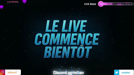 Mikev — Stripchat recorded stream image, 17.09.2026 18:00