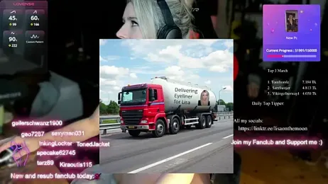 Lisaonthemoon — Stripchat recorded stream image, 01.04.2025 19:10