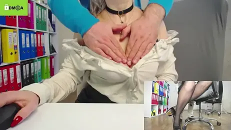 secret-office — Stripchat recorded stream screenshot (09 Apr 2025)