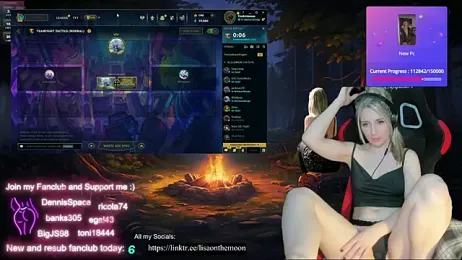 Lisaonthemoon — Stripchat recorded stream image, 22.04.2025 17:30