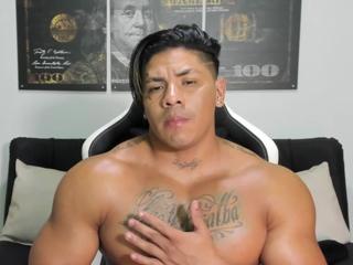 Fabian Arango — Flirt4free recorded stream screenshot (24 Jan 2025)